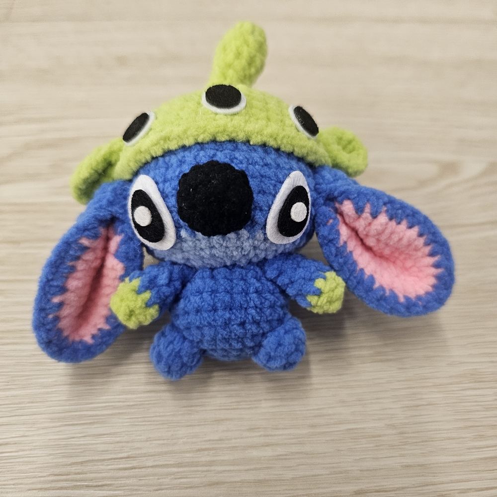Blue and Green Plush Toy
